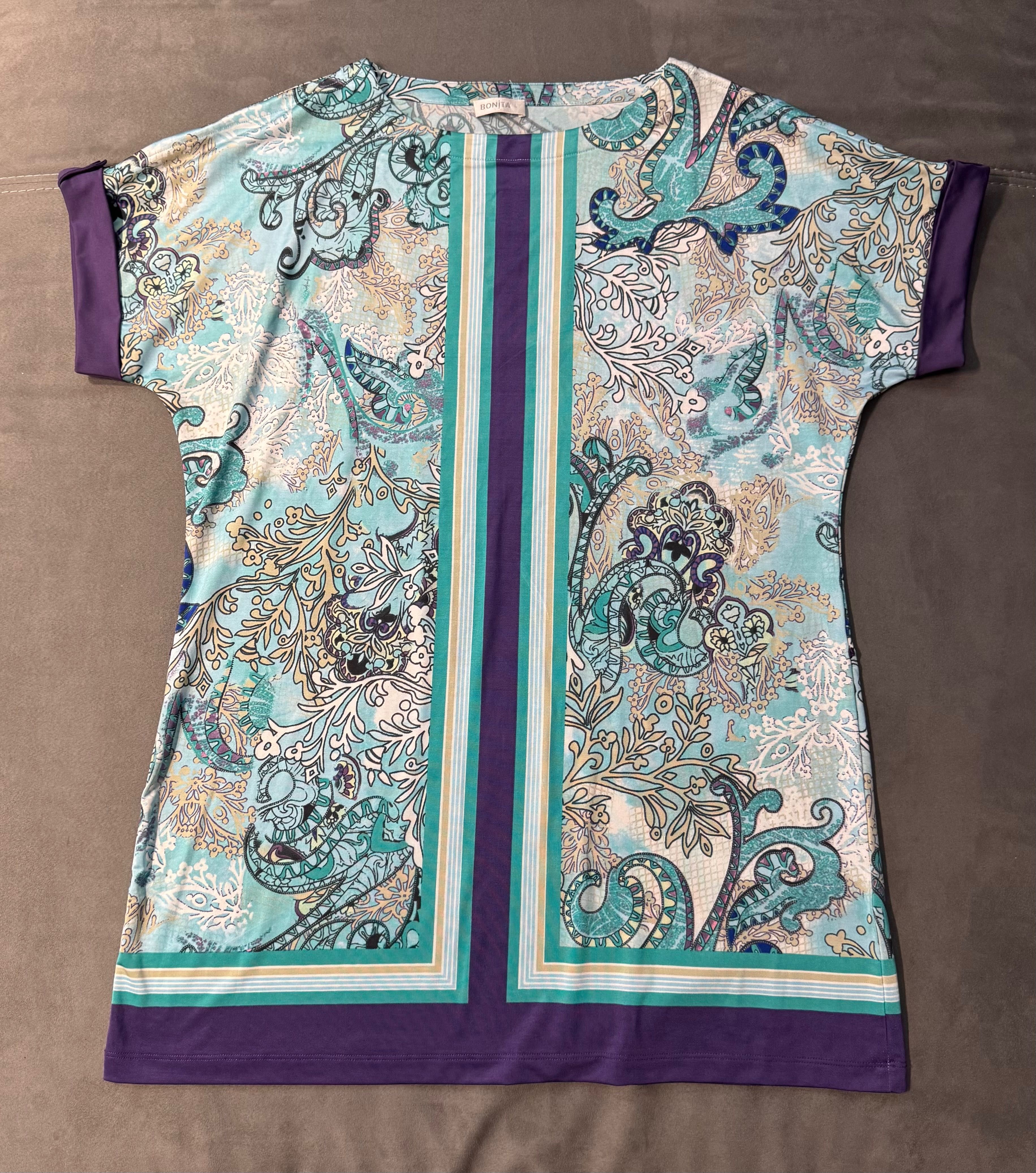 Дамски блузи с къс ръкав L - XL