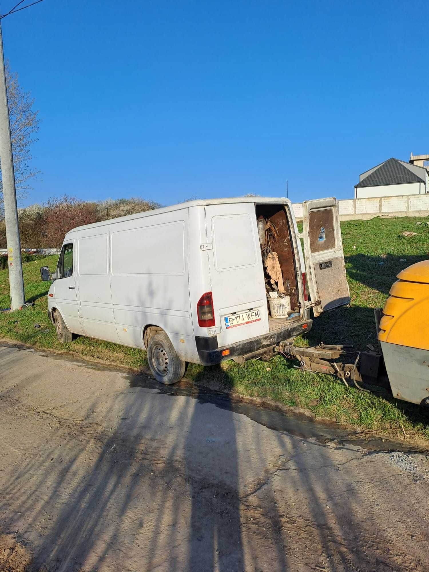 Pompa beton statica