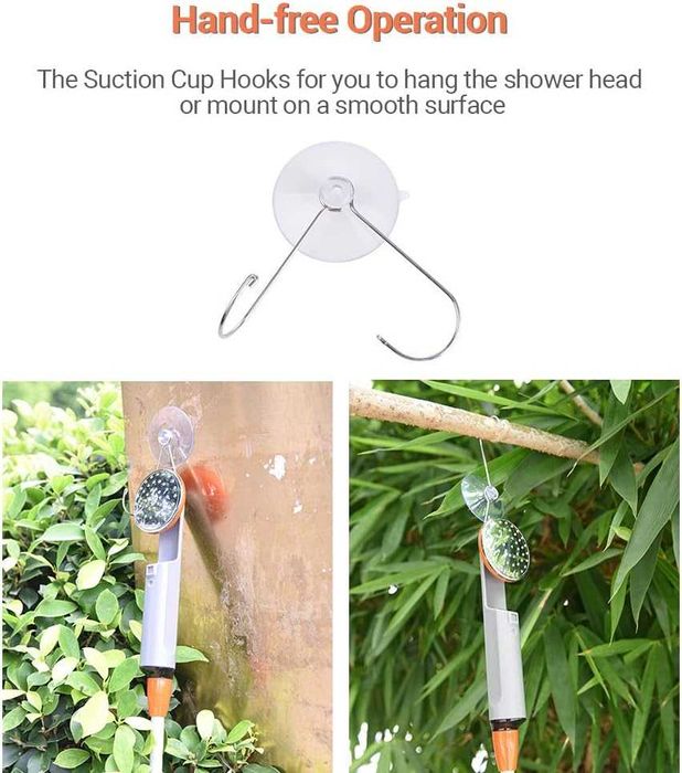 WOLFWILL преносим къмпинг душ с помпа и 2 USB батерии