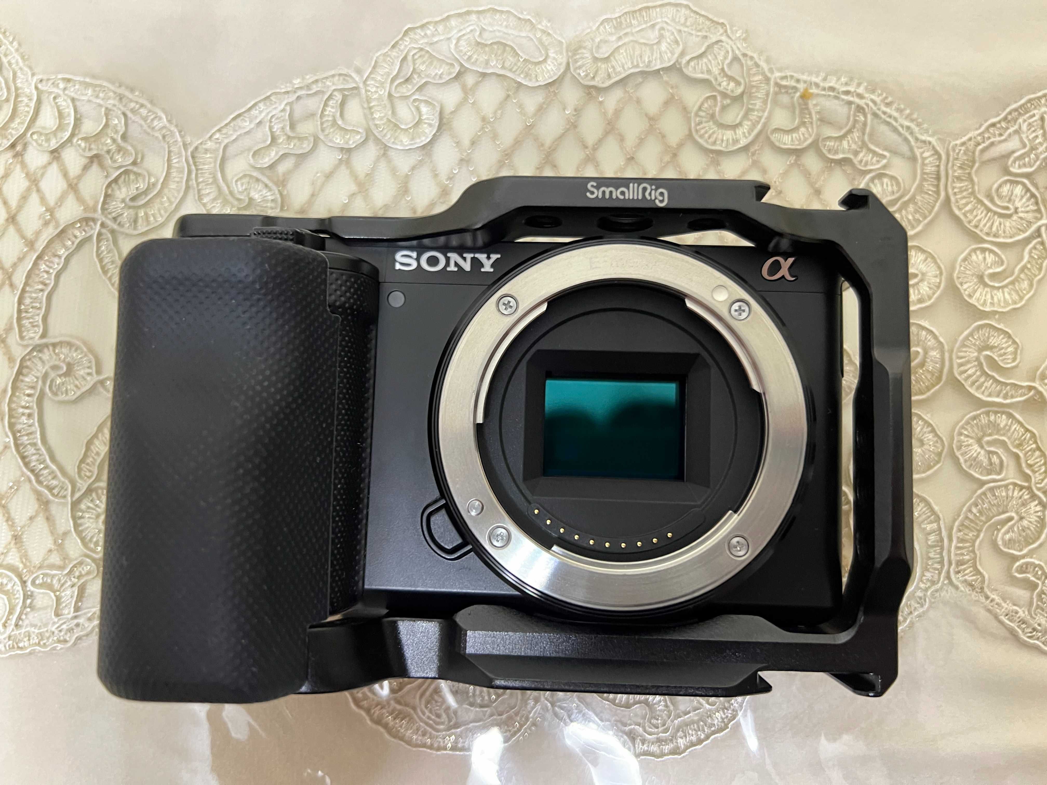 Sony ZV-E10 + Sony 16-50mm f/3.5-5.6 OSS + Smallrig Cage