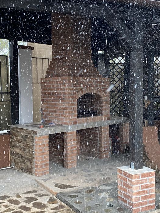 Grătare  barbeque din cărămidă