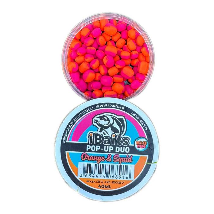 Big Wafters IBaits 8 mm - Mango, Porumb dulce, Usturoi,Miere,Squid