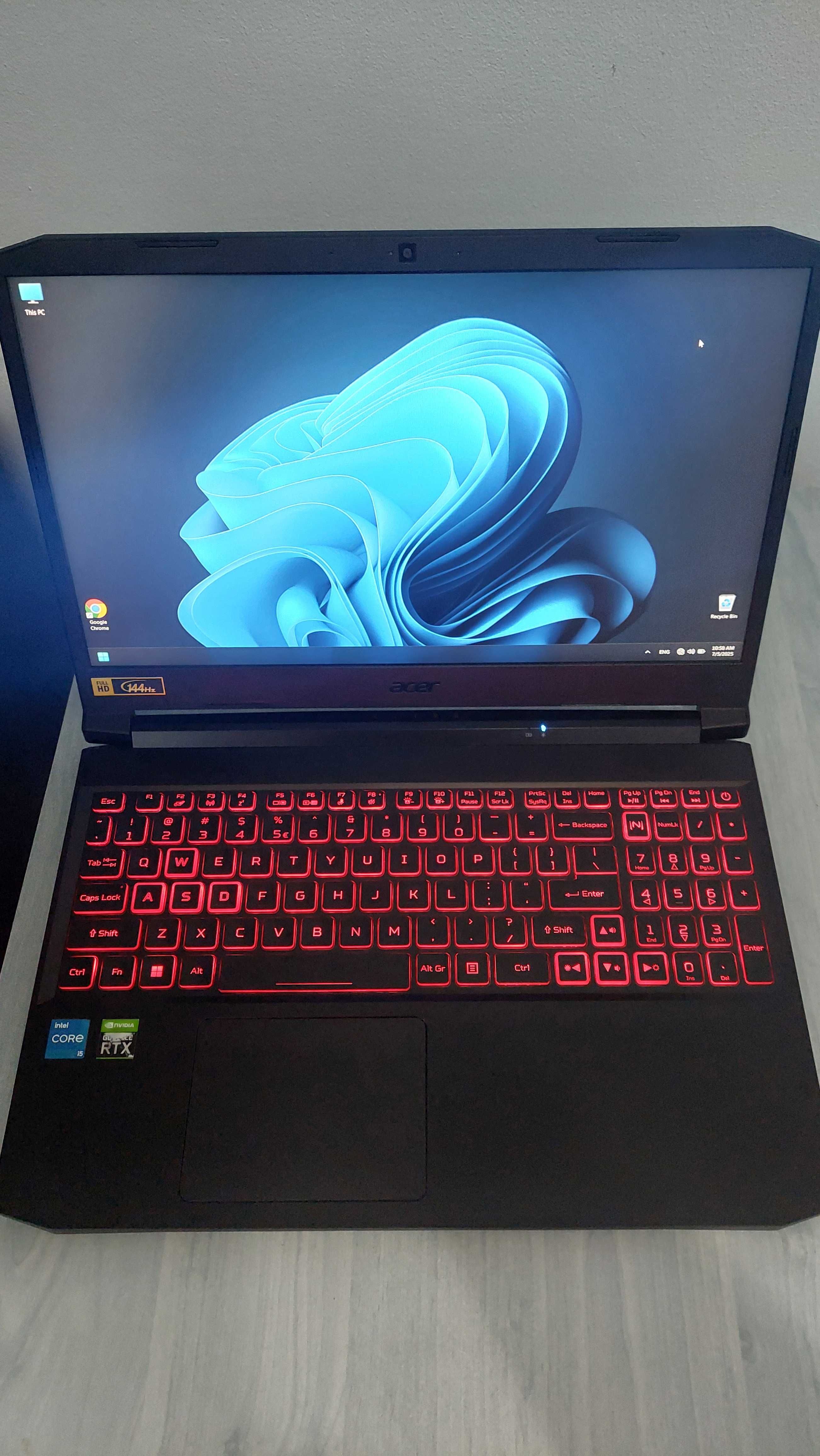 Laptop Acer Nitro 5 AN515-57-58RP i5-11400H RTX 3050 1.5TB