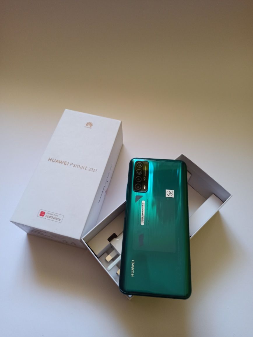 Huawei P Smart (2021), Dual SIM, 128GB, 4G, Crush Green