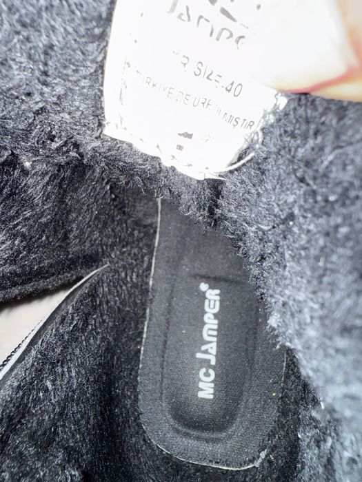 Мъжки зимни обувки номер 40