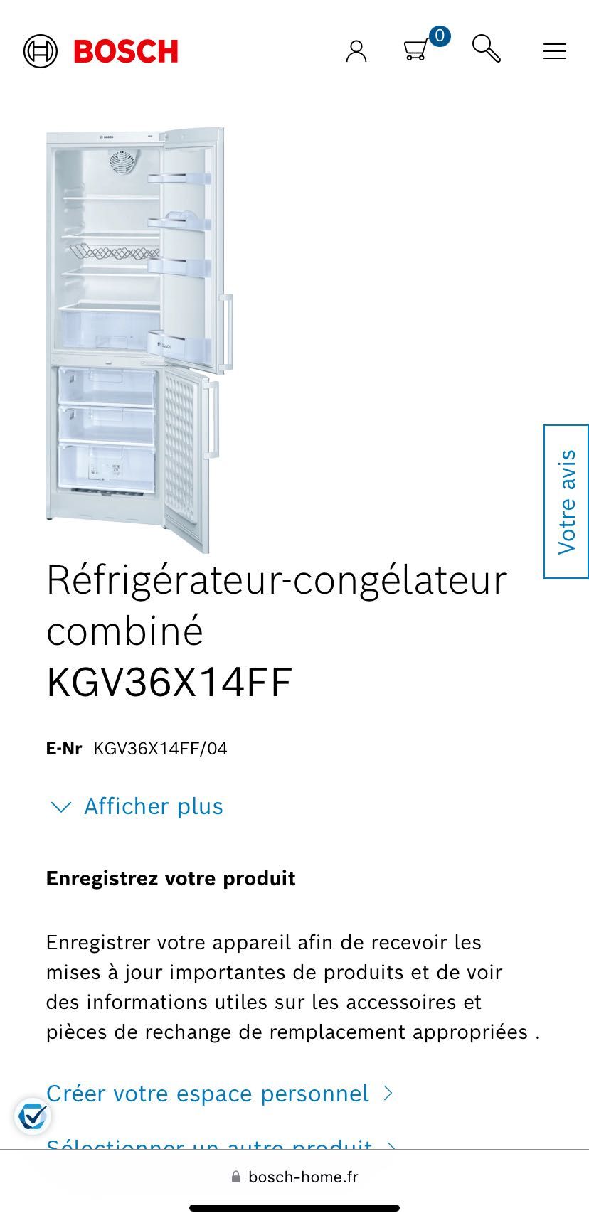 Хладилник Refrigerator Bosch