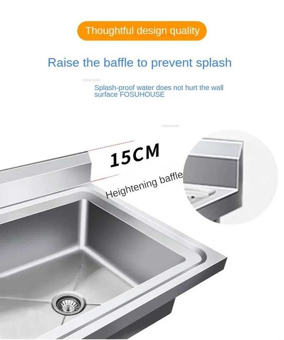 Chiveta inox cuva mare restaurant