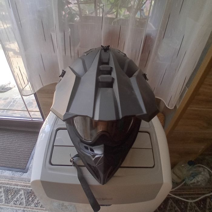 Cască Mtb/Motocross Cu ochelari.