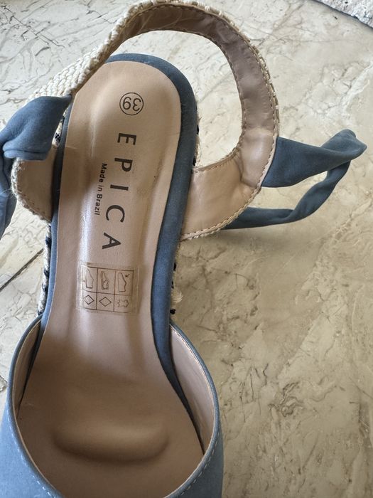 Pantofi Epica nr 39 din piele intoarsa