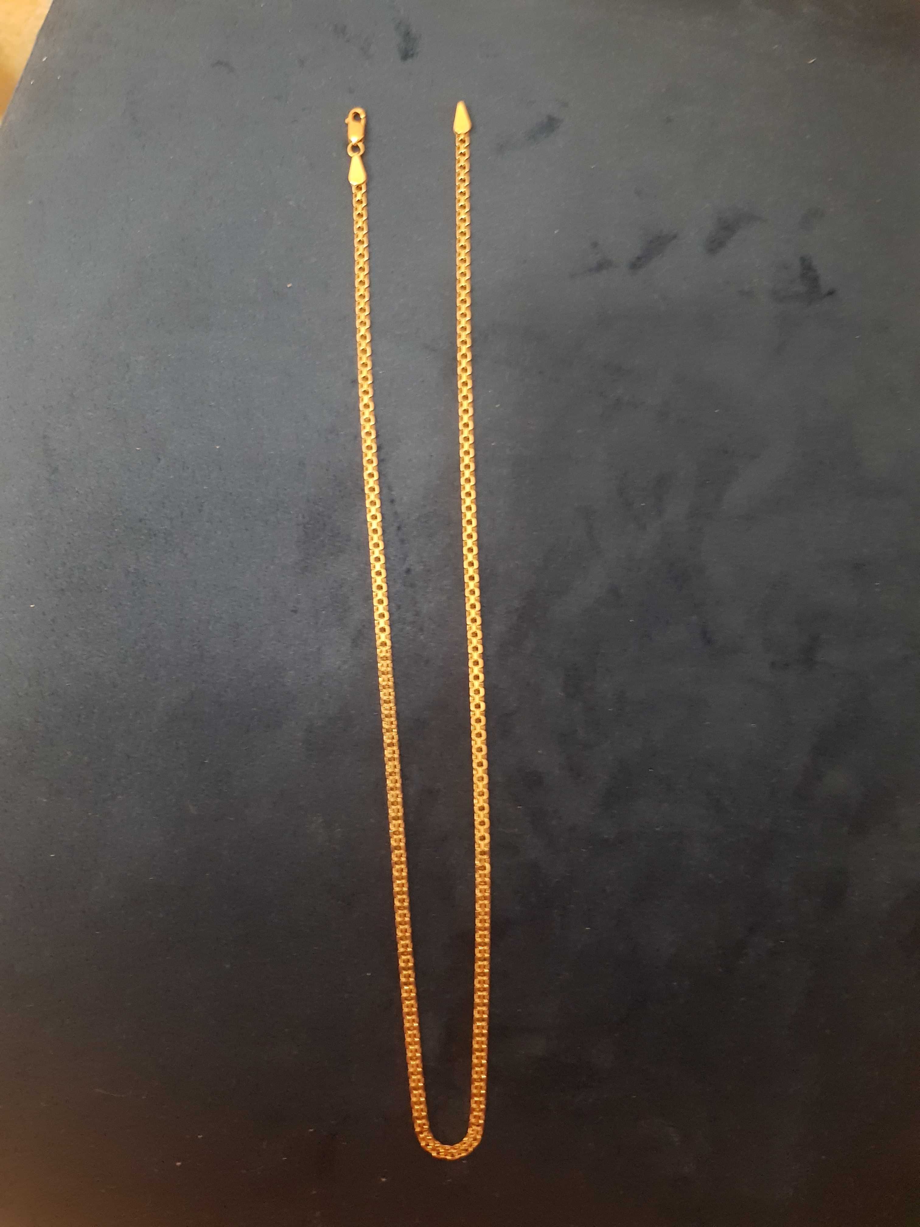 Золотая цепь , длина 52 см