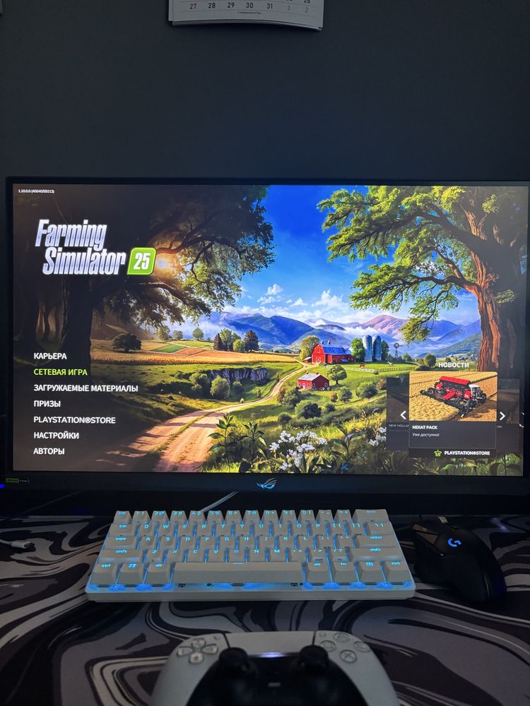Продавам видео игра Farming Simulator 25 за playstation 5!