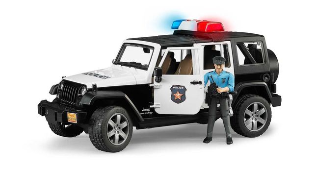 Jucarii Bruder 02526, Masina de politie Jeep Wrangler Unlimited