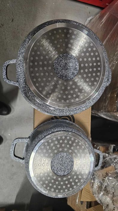 Луксозен комплект съдове за готвене ZILNER ZL-7076, 7 части, Мостра