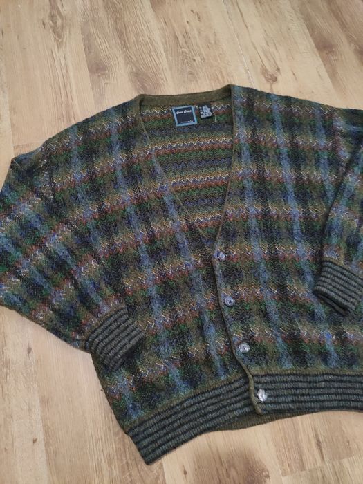 Cardigan Cosi Crest USA mix lână mohair mărimea L
