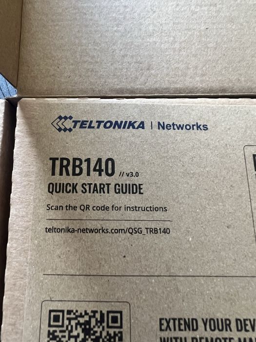 Router indistrial digital/analog Teltonika TRB140