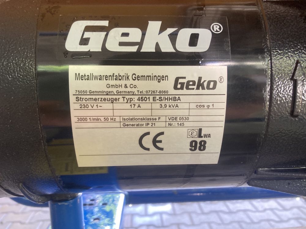 Генератор бензиновый Хонда (Honda) GEKO 4501-E-S/HHBA 3,9кВТ