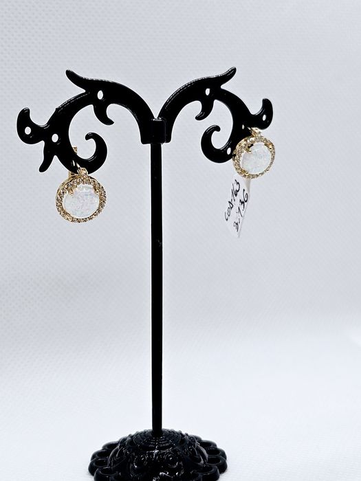 Vand cercei din aur 14 k 3.13 g cod 163