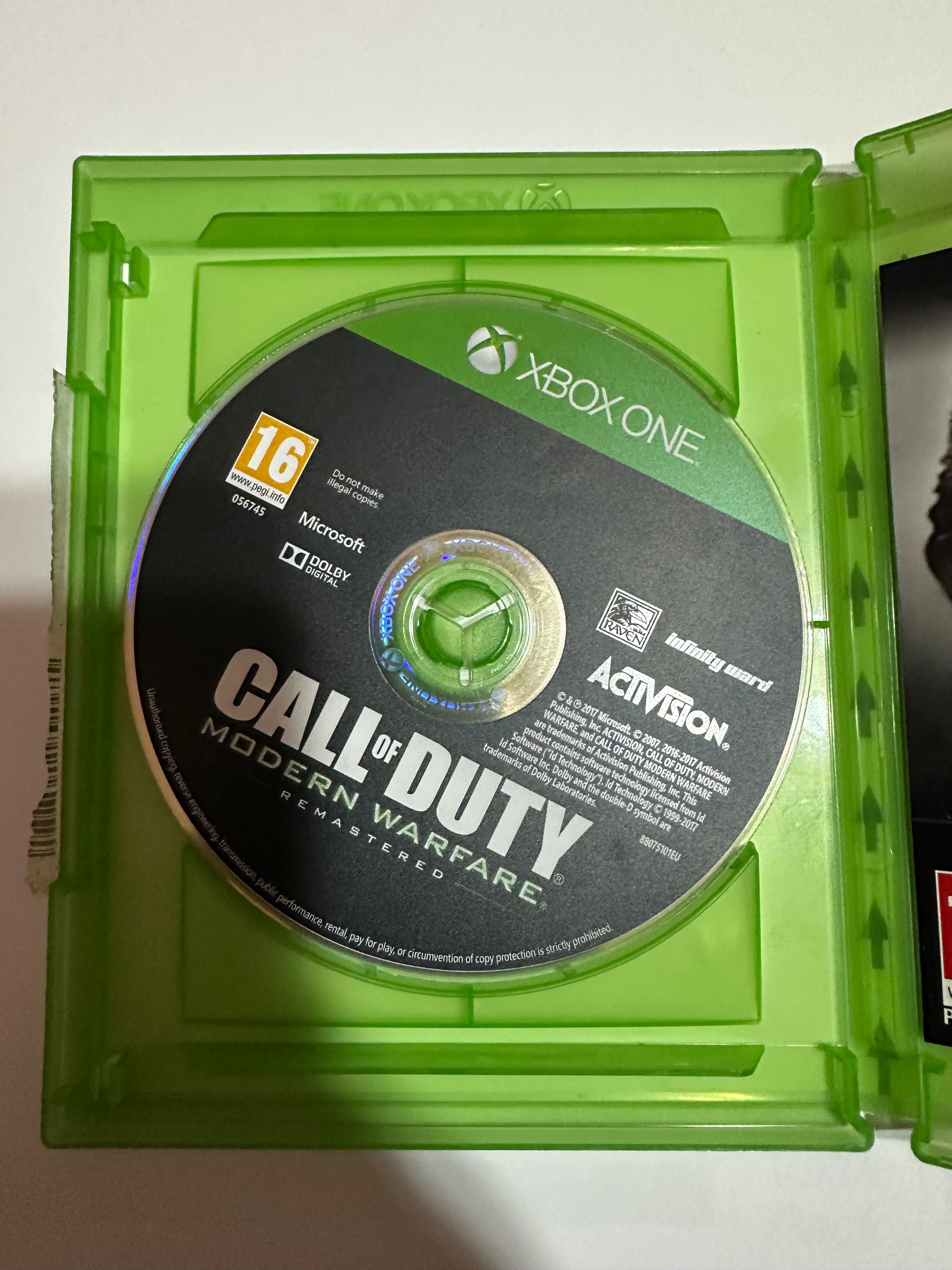 Call of duty modern warfare remastered xbox one