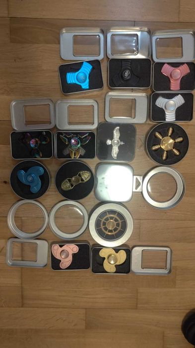 Fidget Spinner metalic