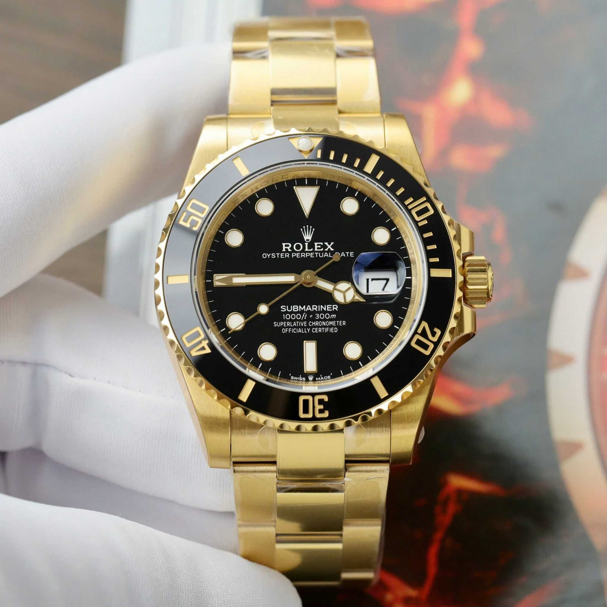 Rolex Submariner злато 40mm