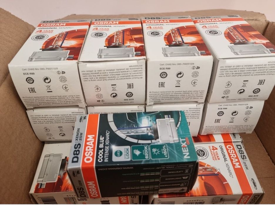 Becuri xenon D8S OSRAM originale