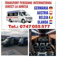 Transport persoane Austria - Germania - Cehia - Luxembourg - Belgia -