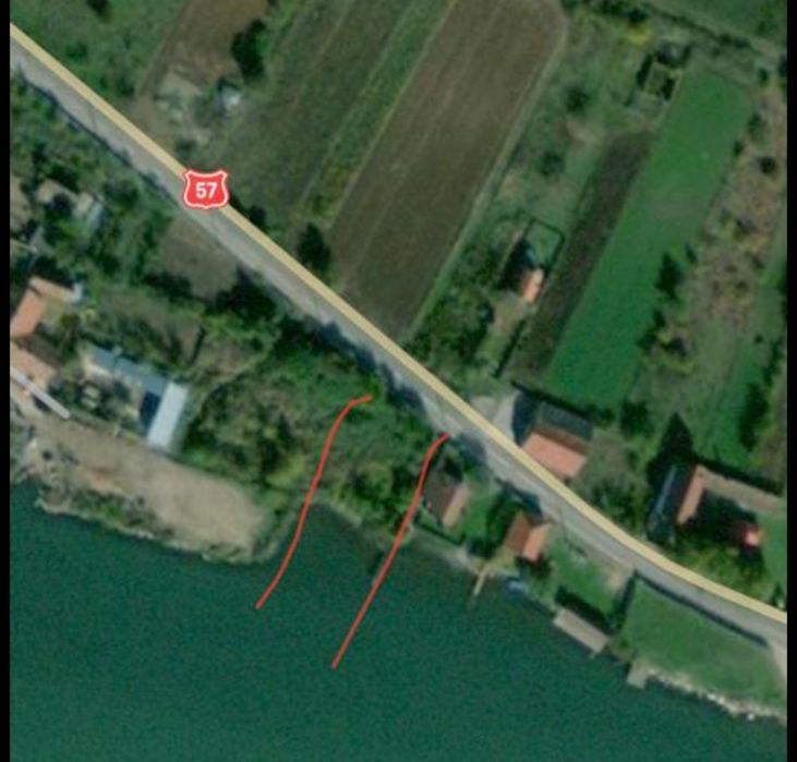 Teren clisura Dunării Liubcova ( Berzasca ) Dunăre