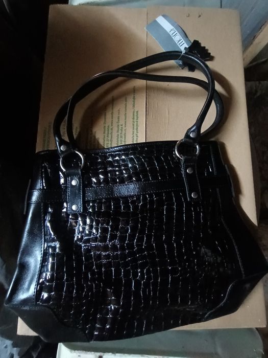 Geanta piele naturala