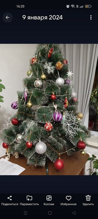 Новогодняя елка искусственная