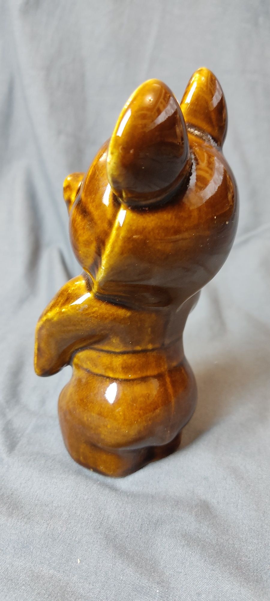 Фарфоровая статуэтка олимпийский мишка медведь ЗИК конаково