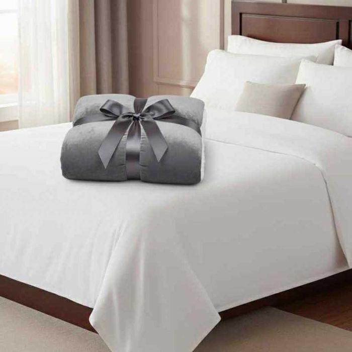 двустранно одеяло тип “Шерпа”