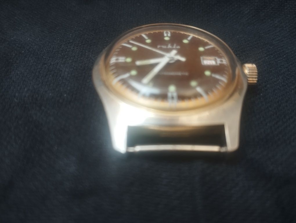 Немски позлатен часовник Ruhla anti-magnetic Made in GDR