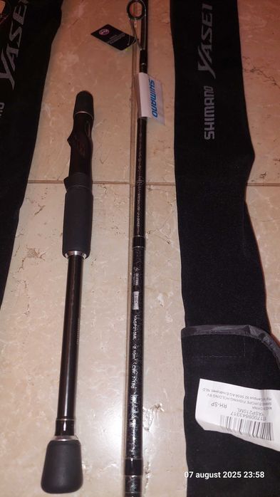 Vand lanseta spinning Shimano Yasei Perch ML 2.10m/7-18g