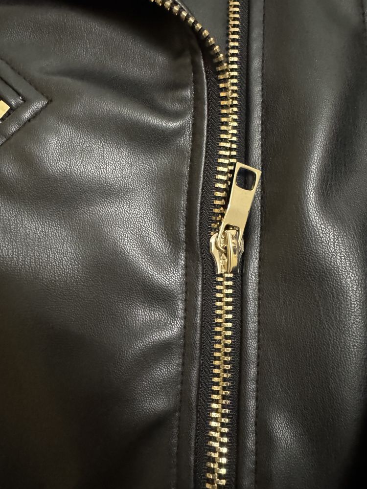 Кожено Яке Zara M размер