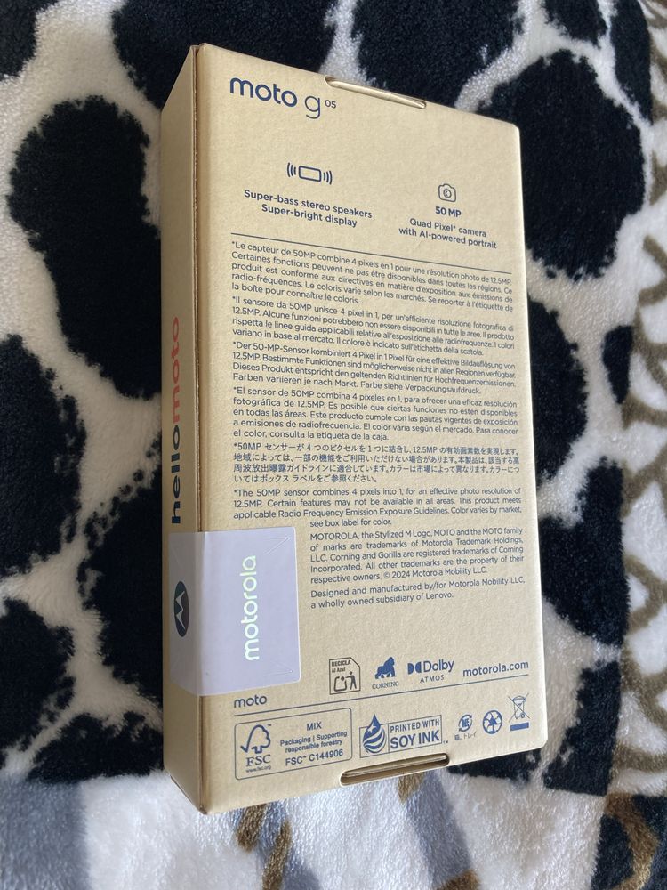 Смартфон Matorola moto g05