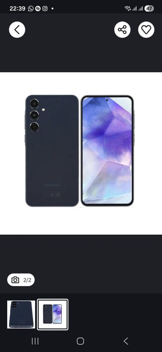 Продам самсунг а 55