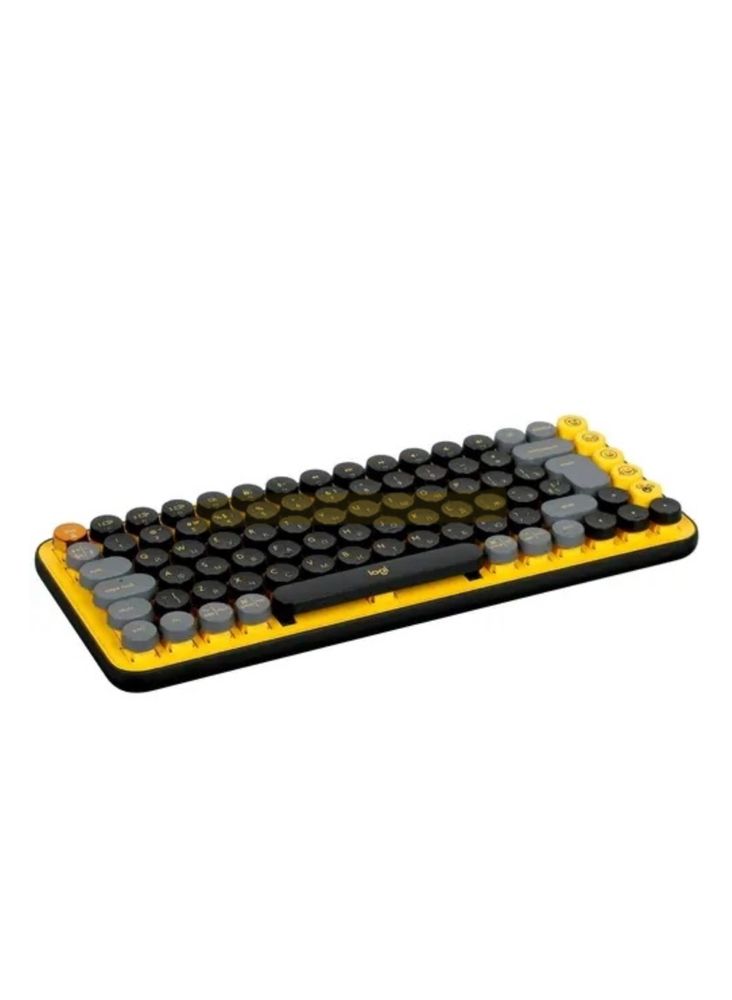 Клавиатура Logitech POP Keys желтый