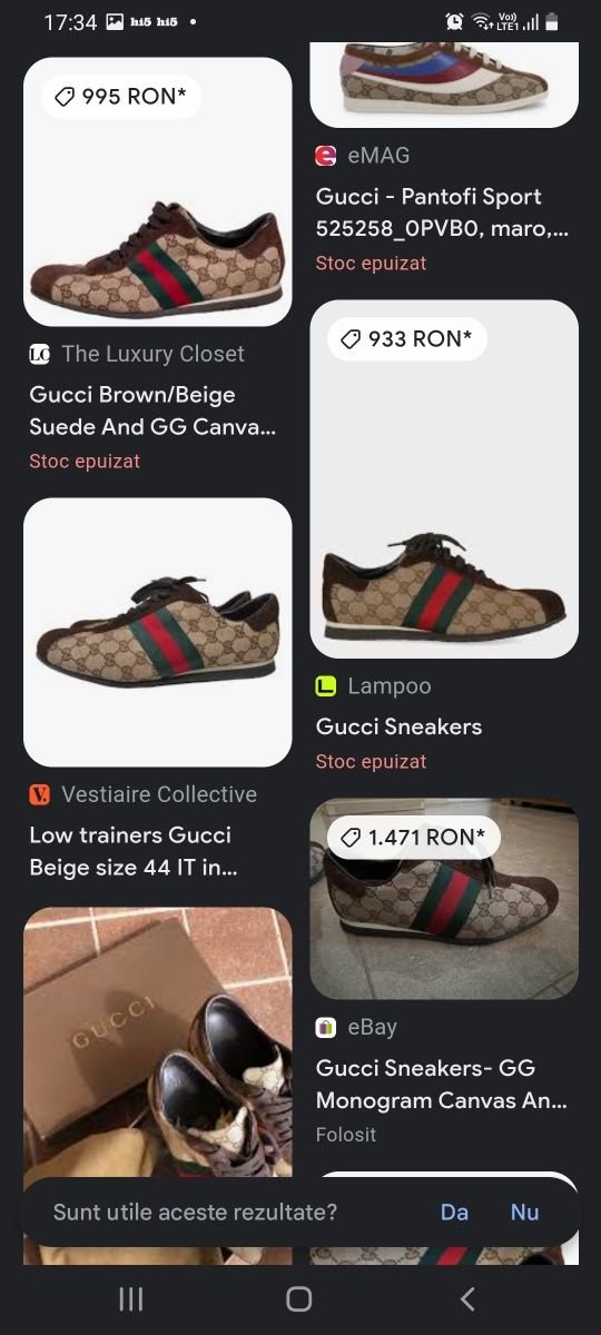 Gucci pantofi sport sneackers adidas