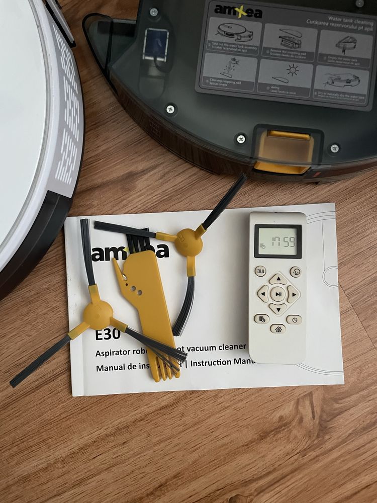 Прахосмукачка робот amXea E30, Wi-Fi