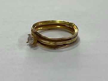 Златен дамски пръстен 21К