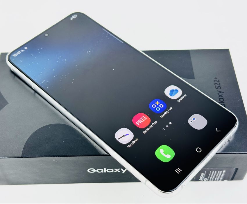 Samsung Galaxy S22 Plus 5G 256GB 8RAM White Перфектен! Гаранция!