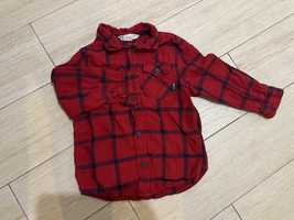 Детска червена карирана риза H&M HM за Коледна фотосесия