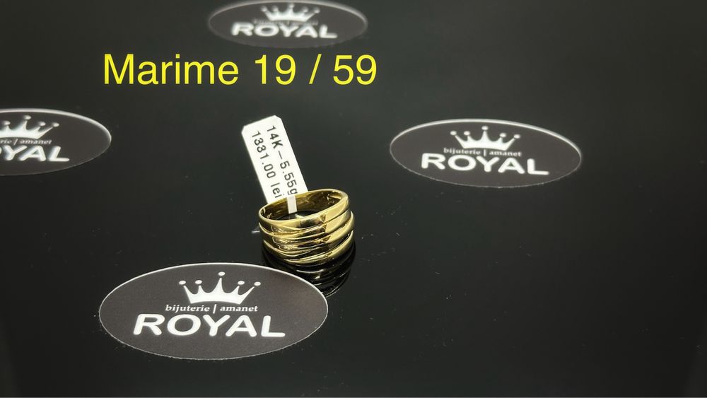 Bijuteria ROYAL : Inel AUR 14K / 5.55 GR