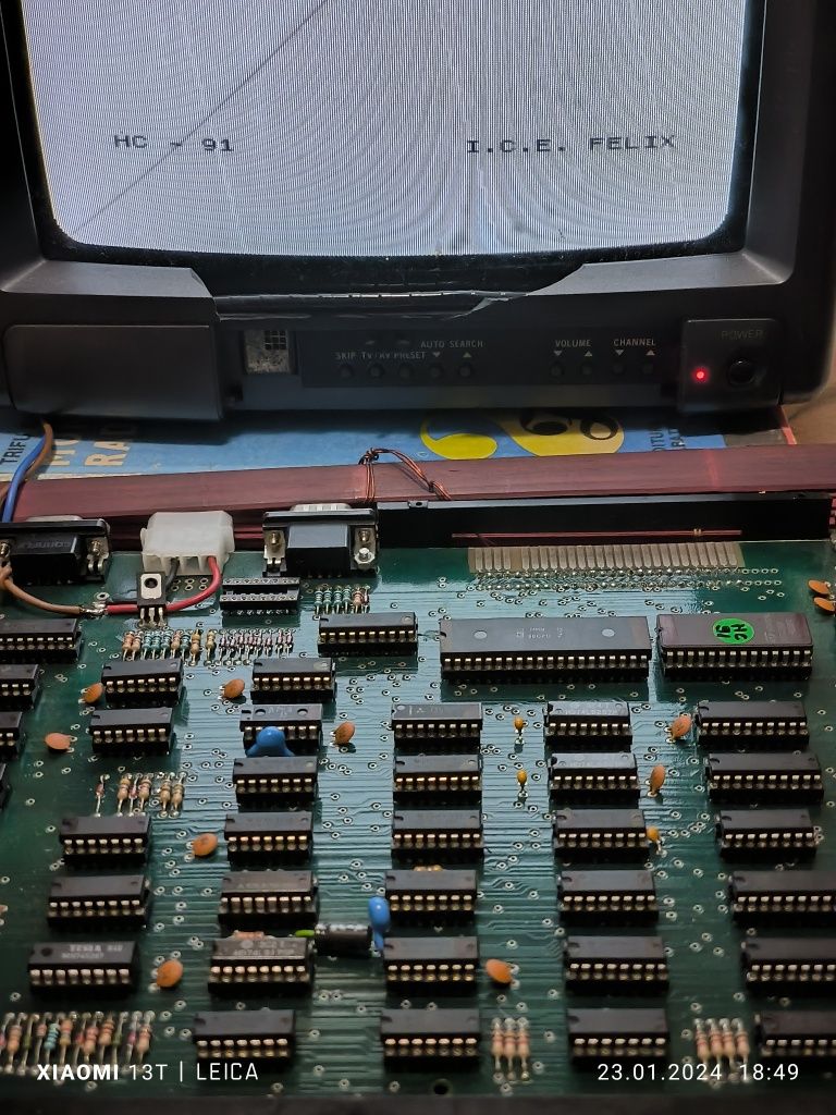 HC 91,ICE felix ,compatibil zx spectrum +If1