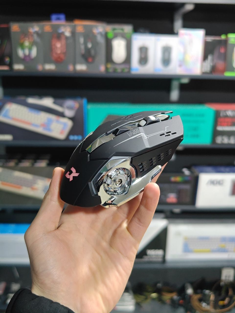 Клавиатура RGB с мышкая новая