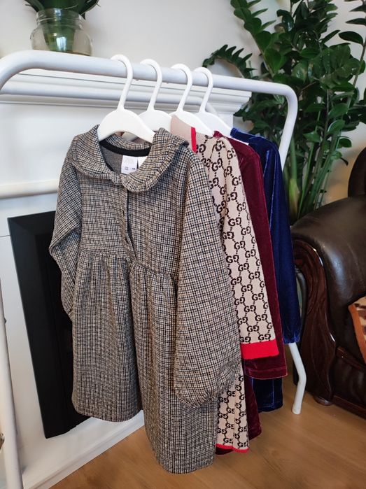 Zara, Infant Joy Boutique, Sinsay зимни рокли, размер 104-110см.