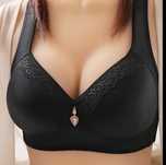 Sutien fără arcuri, tip bustiera, XXXL, negru