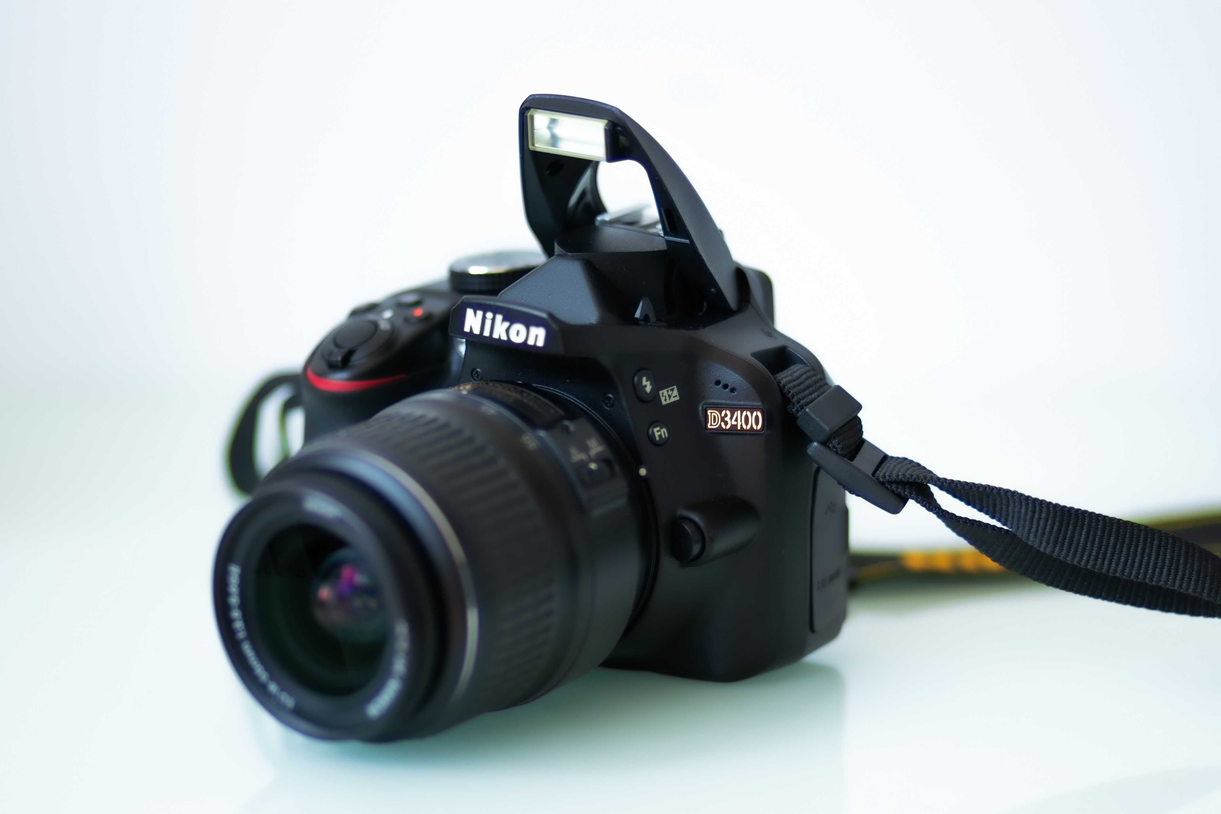 Kit NIKON D3400 doar 16ooo de cadre, la cutie