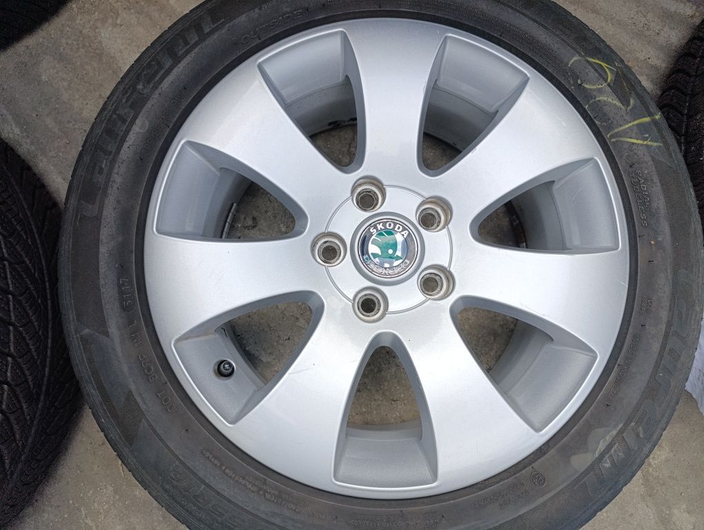 Jante originale Skoda Octavia Superb 16'', 5 x 112