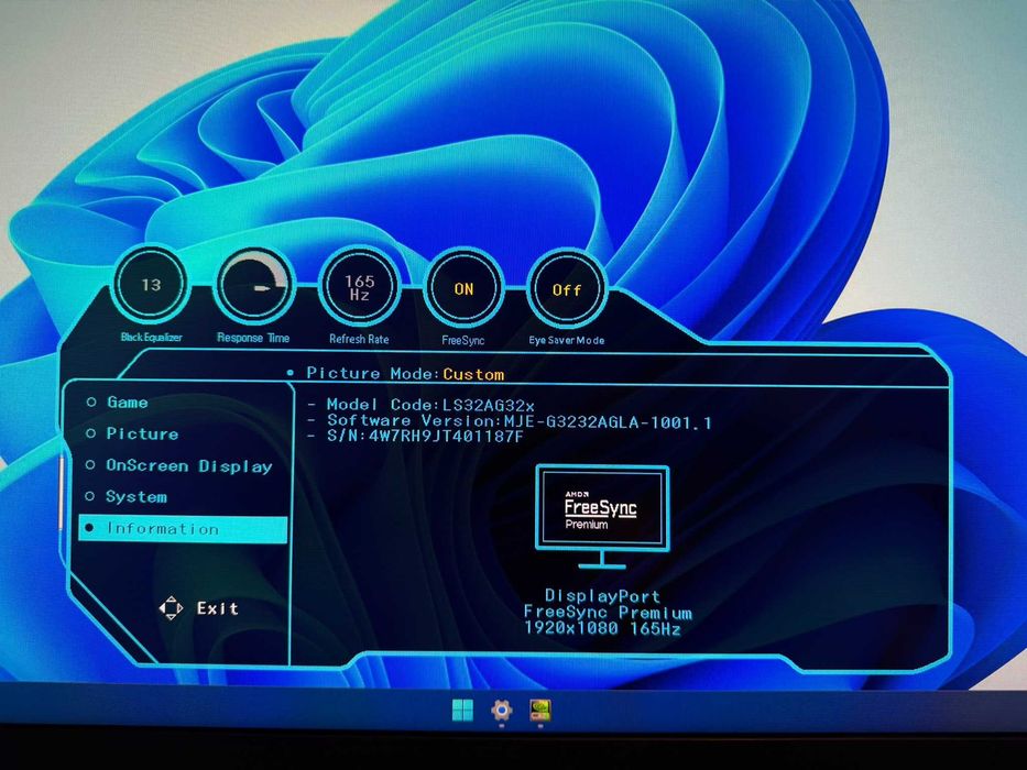Monitor Samsung 32″ Gaming Odyssey G3 (LS32AG320NUXEN)